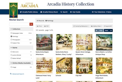 Arcadia Public Library History Room