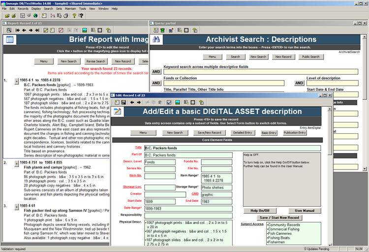 DB/TextWorks Hosting