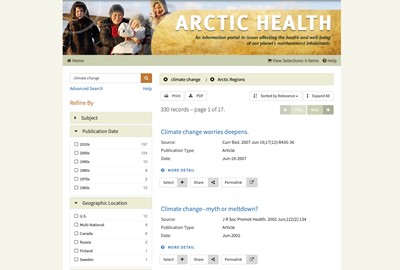 Arctic Health Library