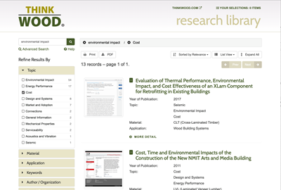 ThinkWood Research Library