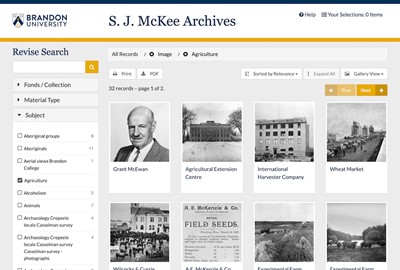 S.J. McKee Archives at Brandon University