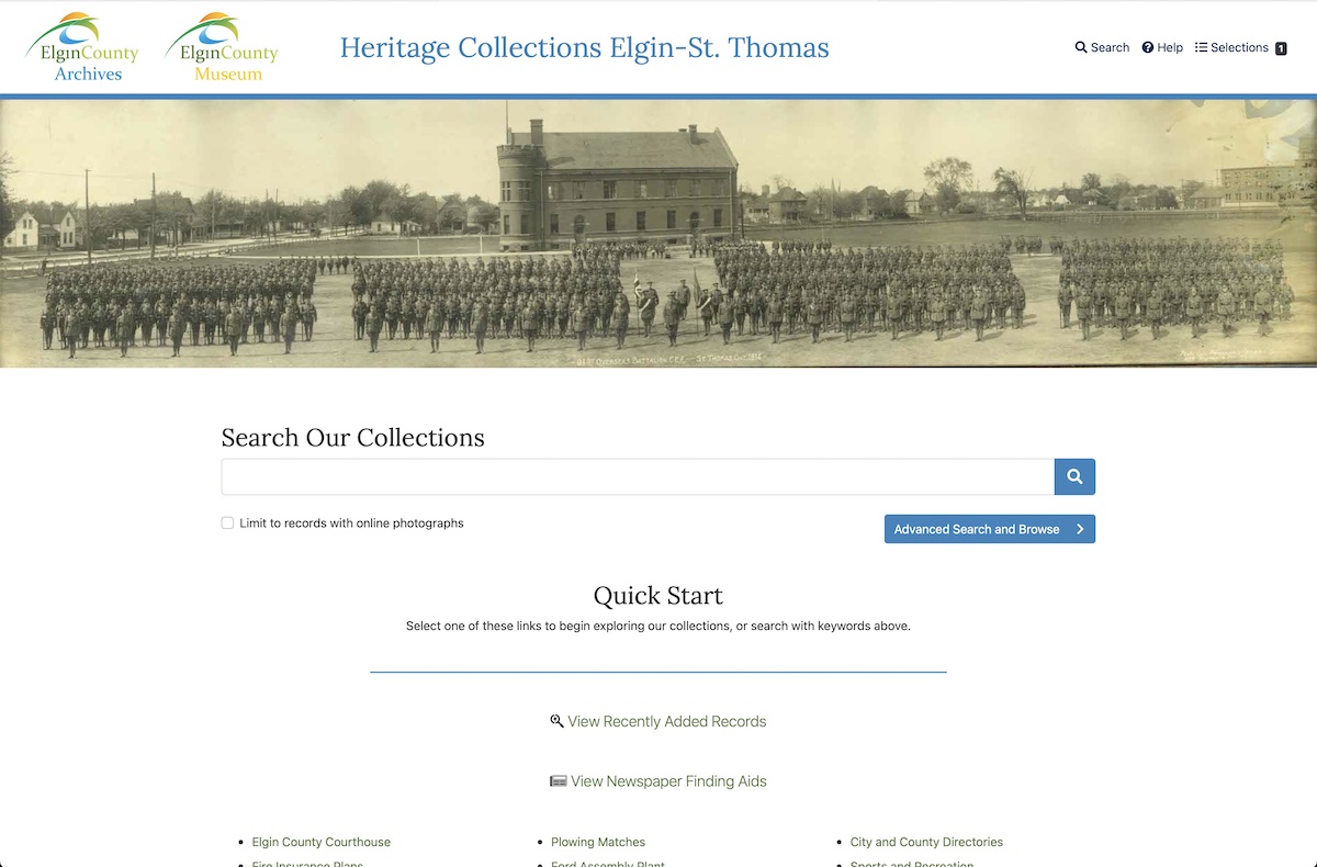 Elgin Heritage Collections