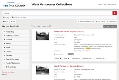 West Vancouver Archives and Art Museum
