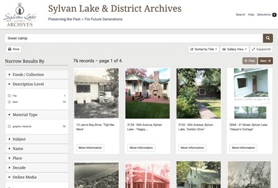Sylvan Lake and District Archives
