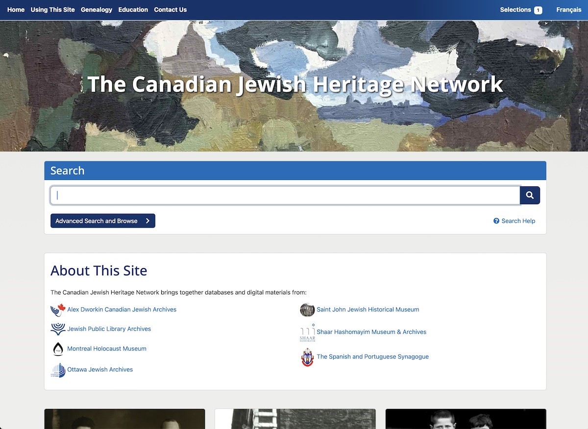 Canadian Jewish Heritage Network